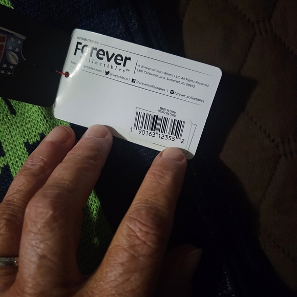 💥Sale💥New NFL Seattle Seahawks Kids Jacket And Scarf Set - Blue and Green NWT - Picture 10 of 10